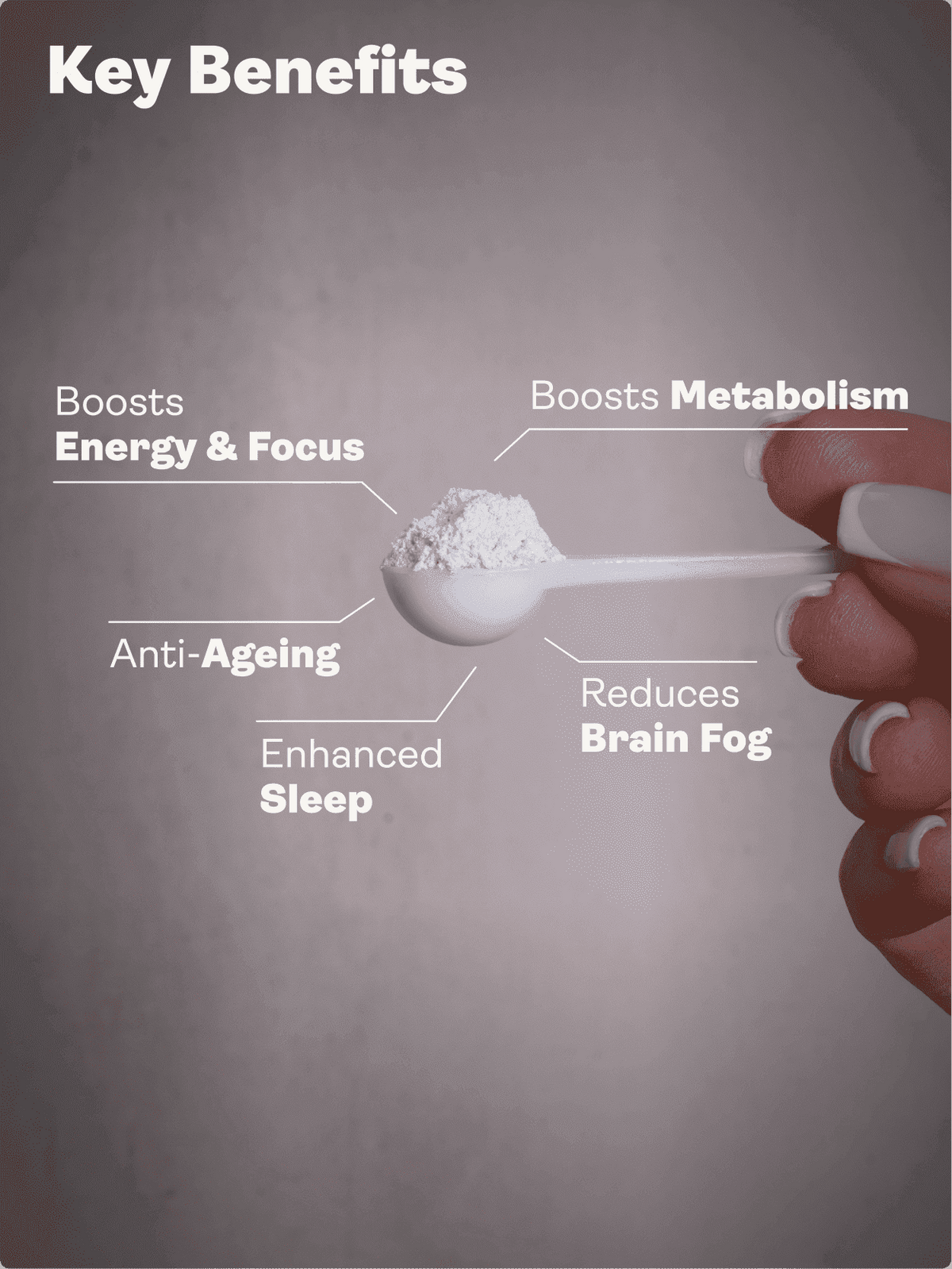 Poudre sublinguale de NMN (nicotinamide mononucléotide) - Boutique UE Youth & Earth
