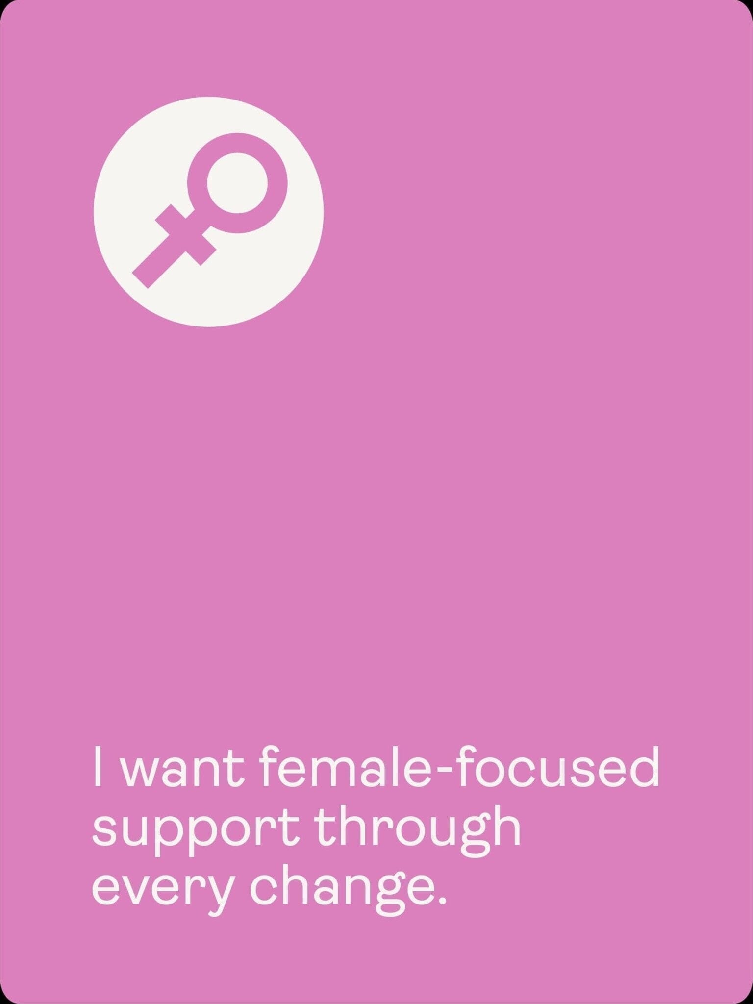 Women’s Health and Menopause