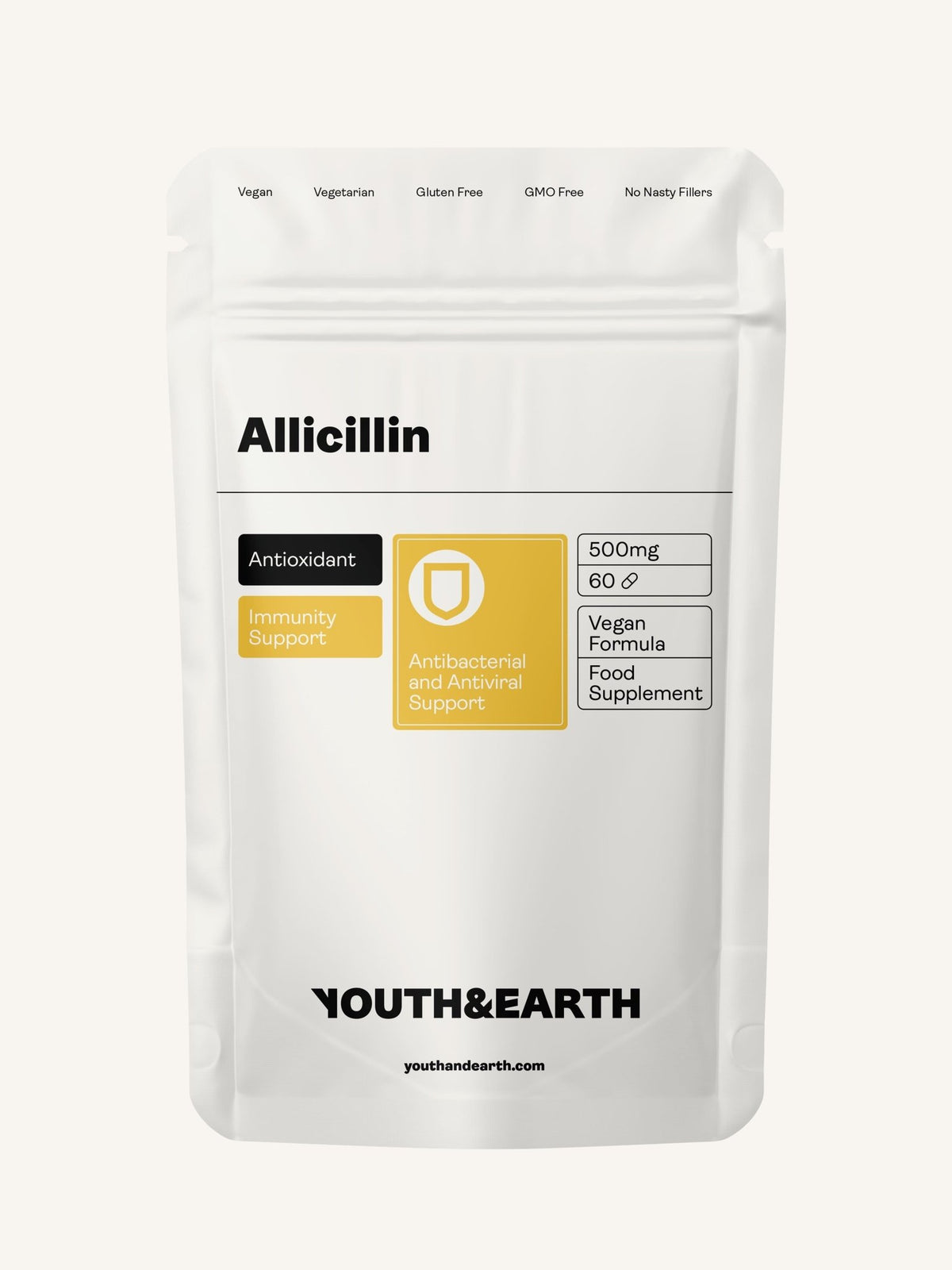 Allicillin Extra Strength 60 capsules (2 months supply) - Youth &amp; Earth EU Store