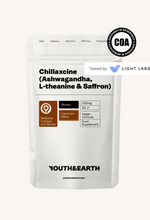 Chillaxcine - Ashwagandha, L-teanina e zafferano - Negozio Youth & Earth