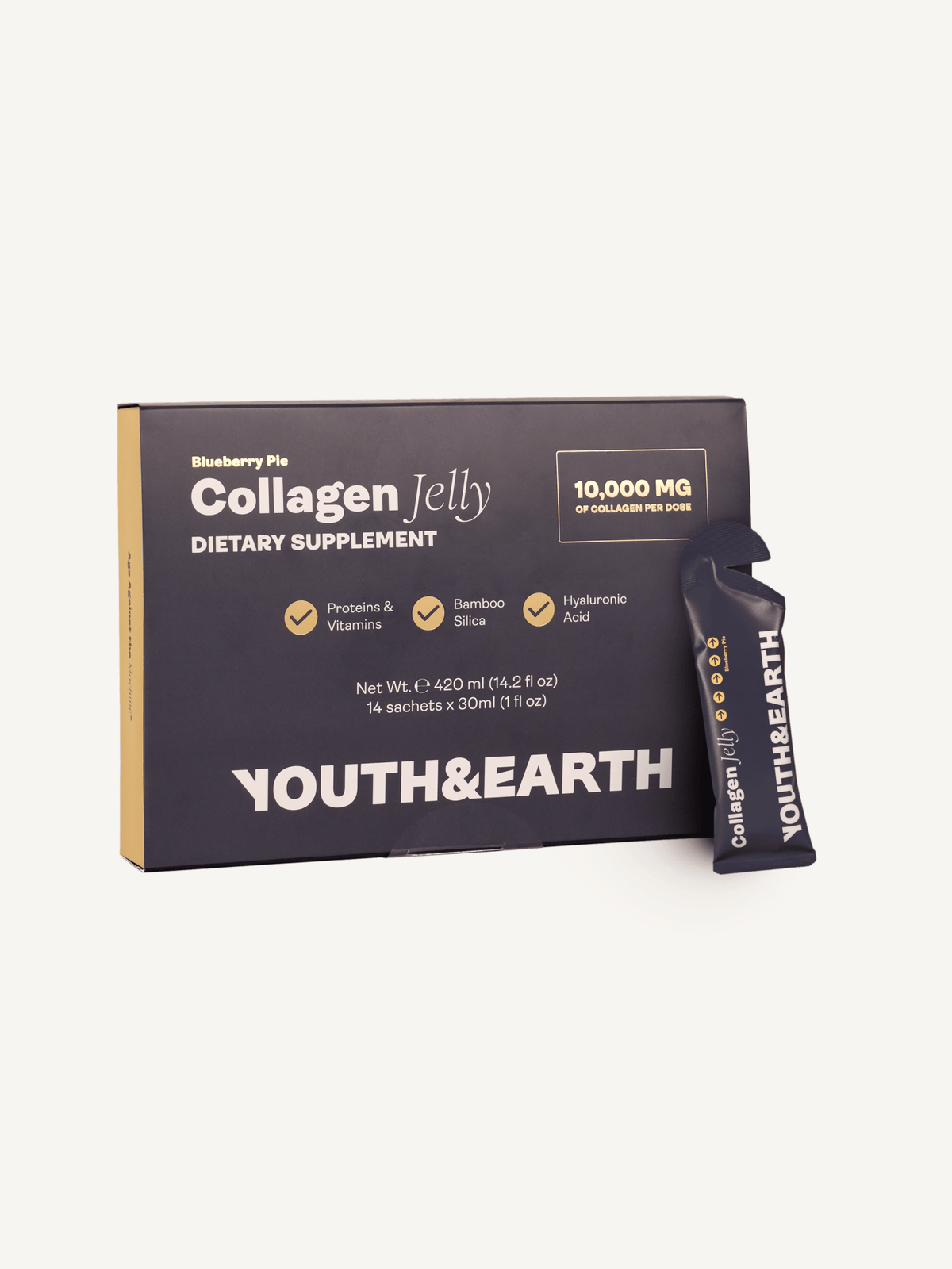 Collagen Jelly - Blueberry Pie - Youth &amp; Earth EU Store