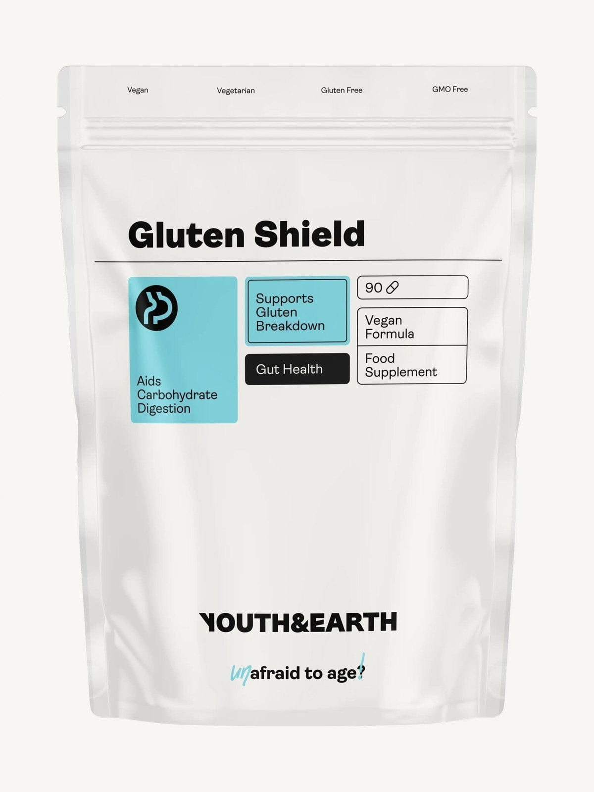 Gluten Shield 90 Capsules - Youth &amp; Earth EU Store