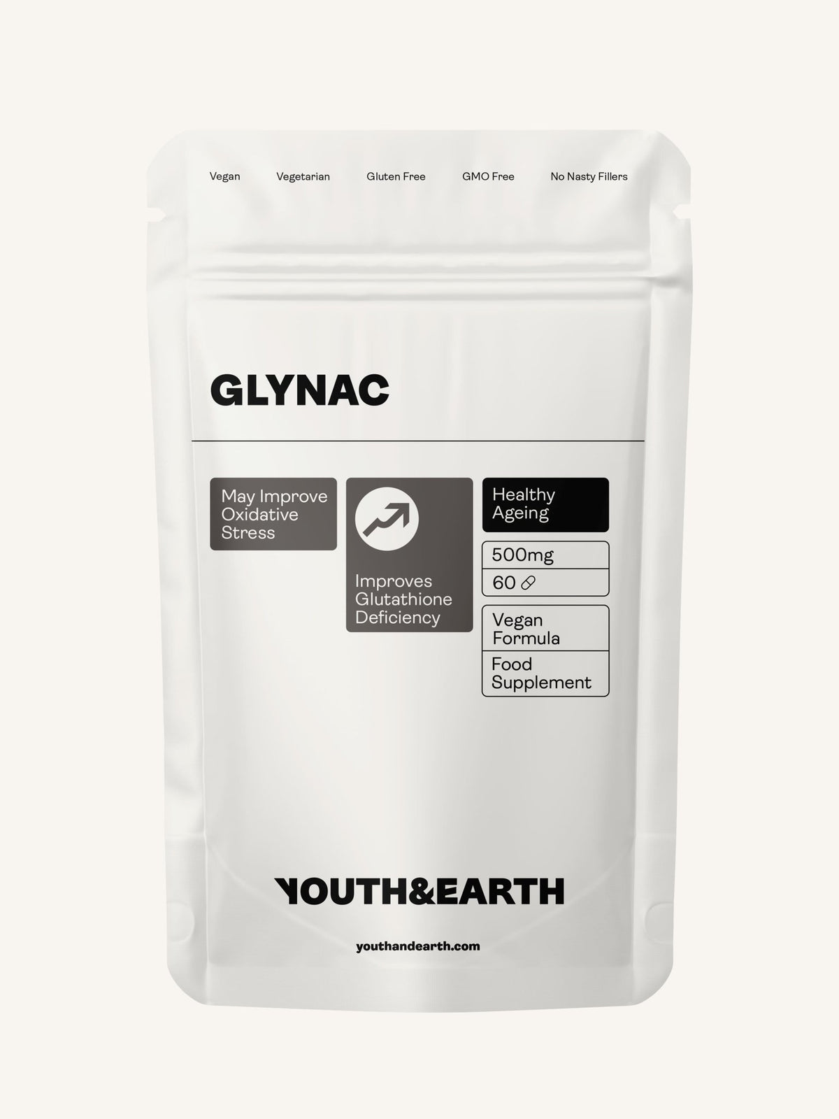 GLYNAC – 500mg x 60 Capsules - Youth &amp; Earth EU Store