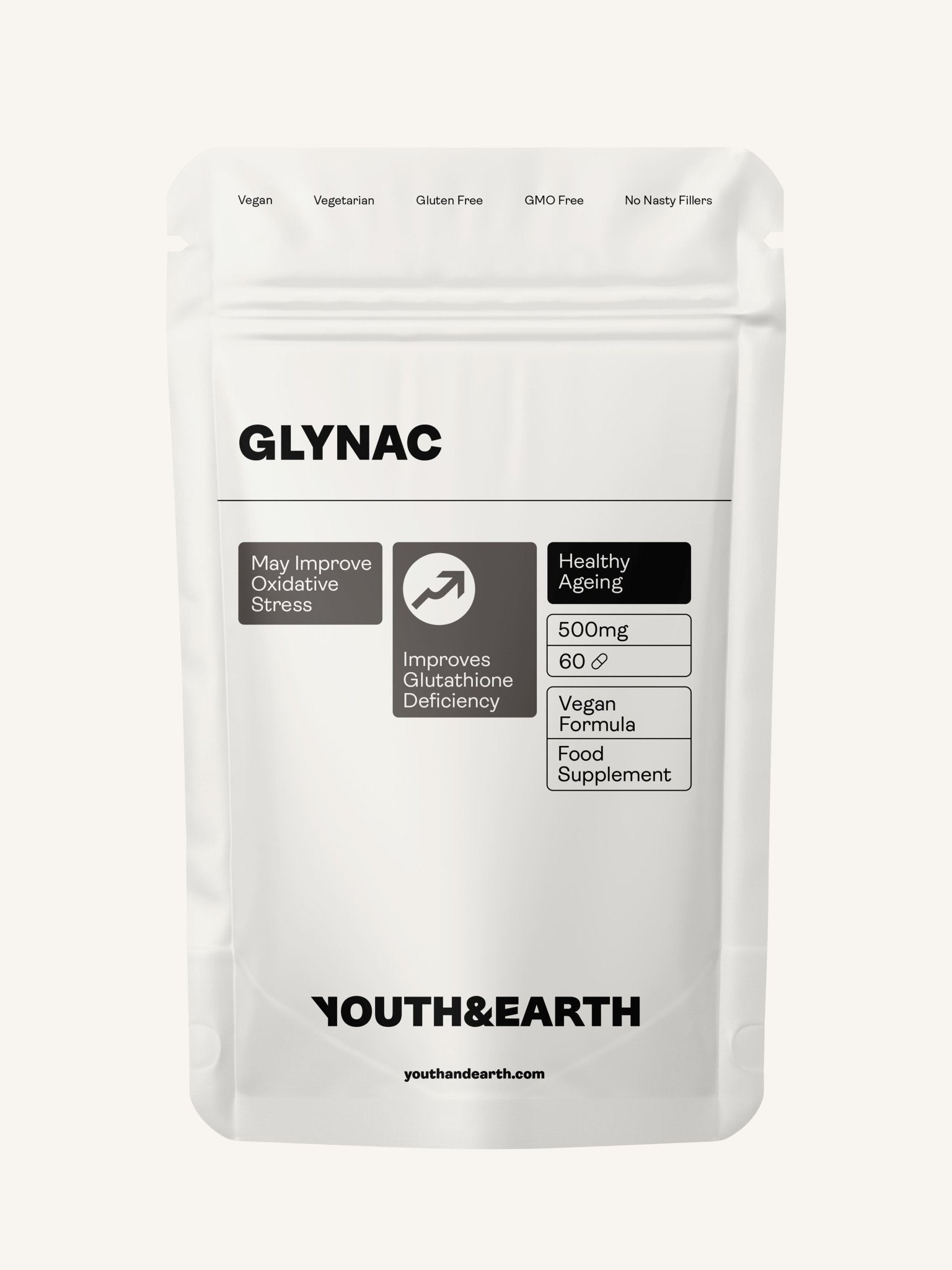 GLYNAC – 500mg x 60 Capsules - Youth & Earth EU Store