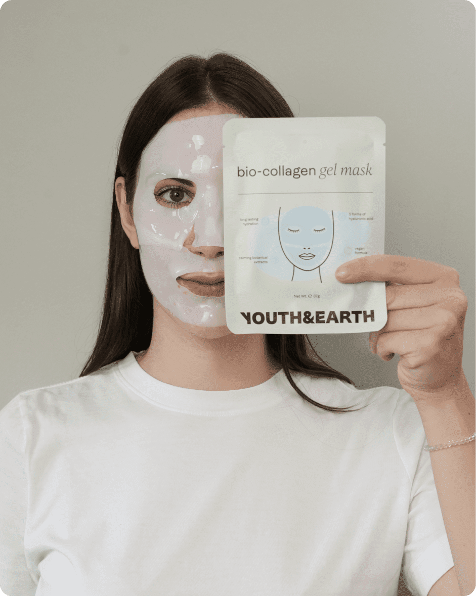 Hyaluronic Acid Gel Face Mask Youth &amp; Earth EU Store 