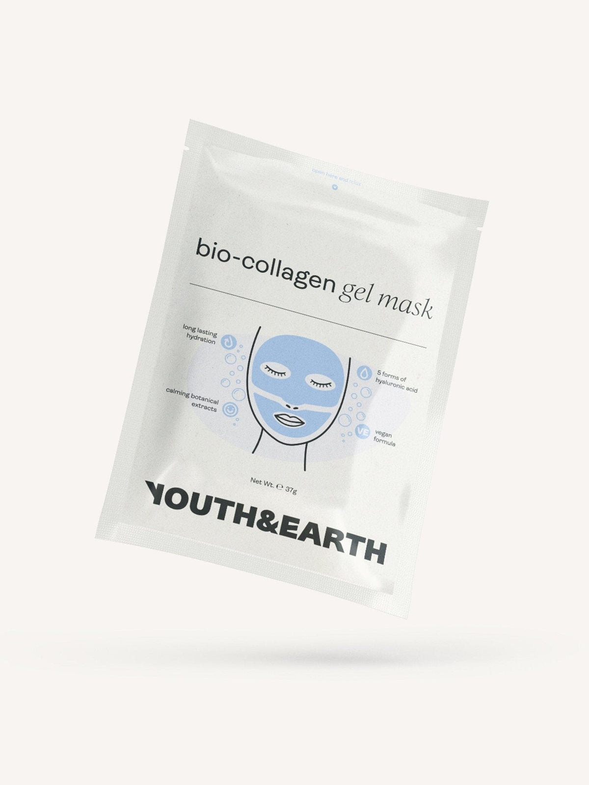 Hyaluronic Acid Gel Face Mask Youth &amp; Earth EU Store 