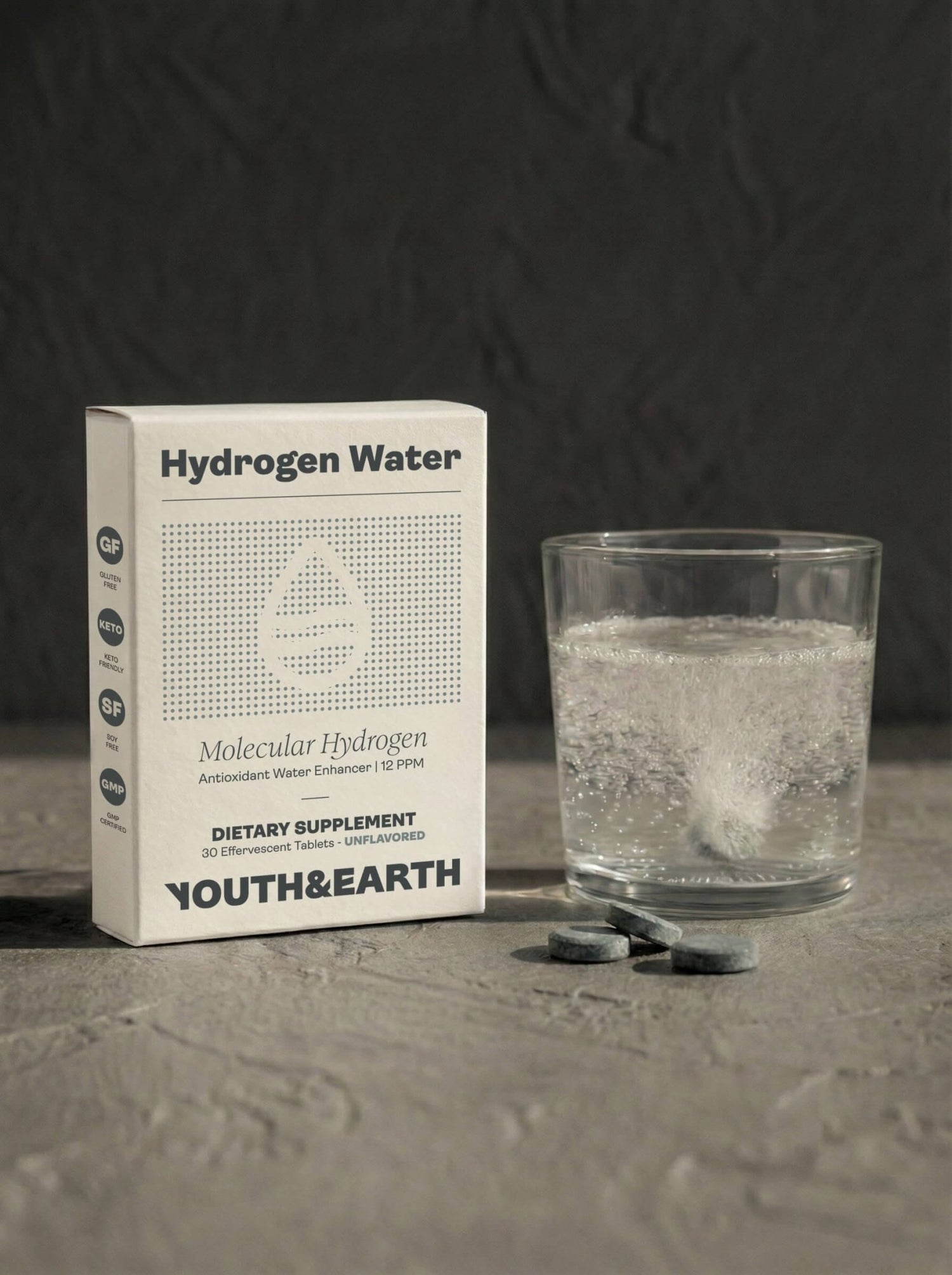 Comprimidos de hidrogénio molecular - Youth & Earth Loja Youth & Earth