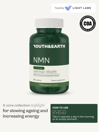 NMN Capsules - NAD+ Booster - Youth & Earth EU Store