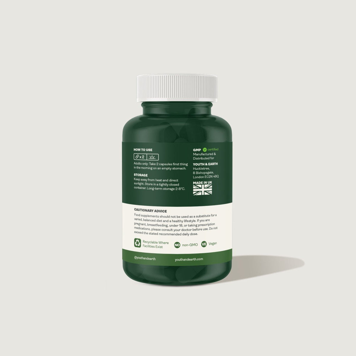 NR Capsule 60 Capsule (300mg) - Youth & Earth EU Store