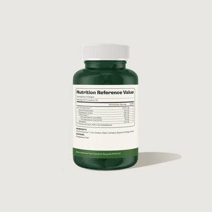 Omega-3-Krillöl – 500 mg, 60 Weichkapseln – Youth & Earth EU-Shop