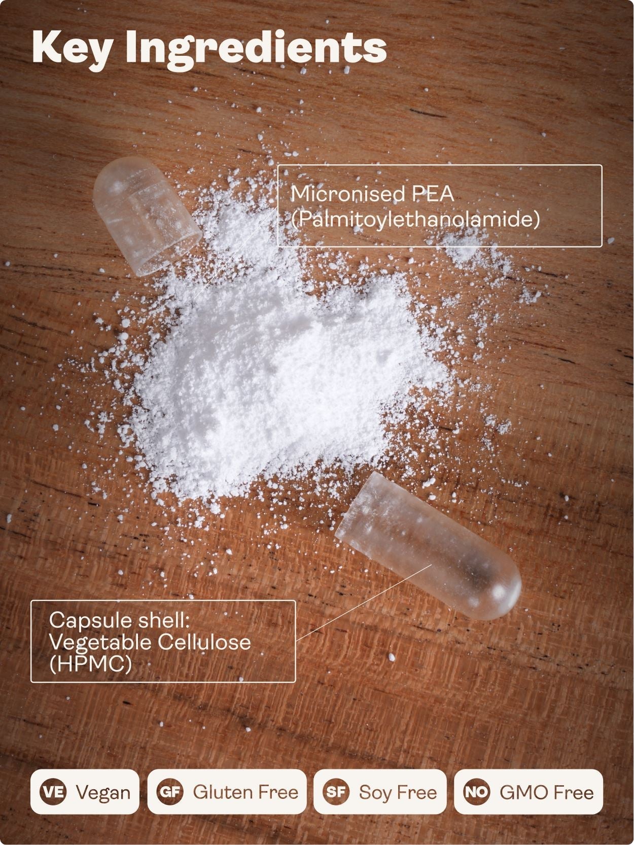 PEA (Palmitoylethanolamide) Micronised - Youth & Earth EU Store