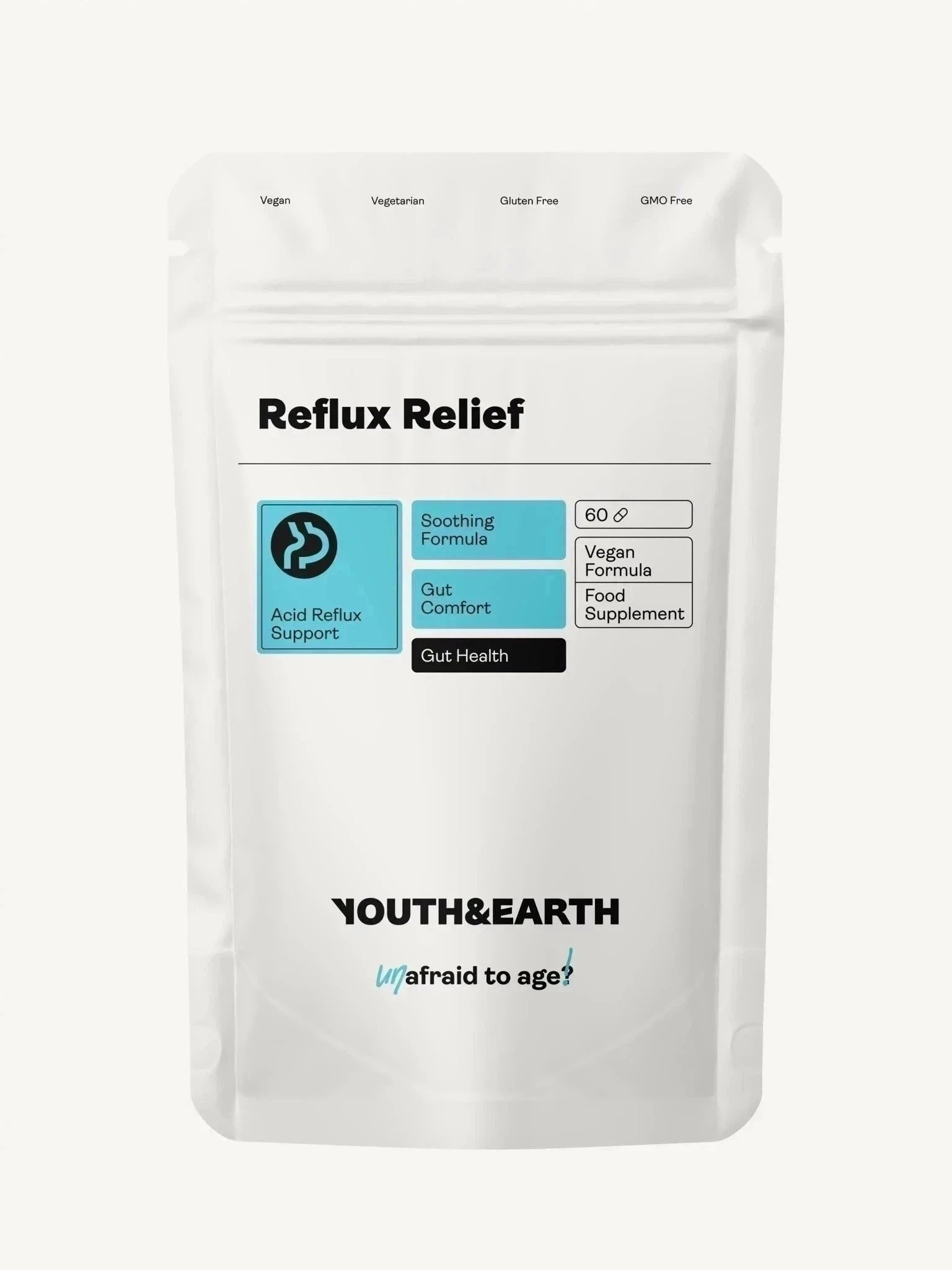 Reflux Relief 60 Capsules - Youth & Earth EU Store