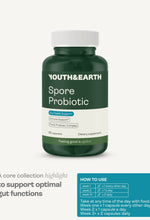 Spore Probiotic - 4 milliards d'UFC - Boutique Youth & Earth