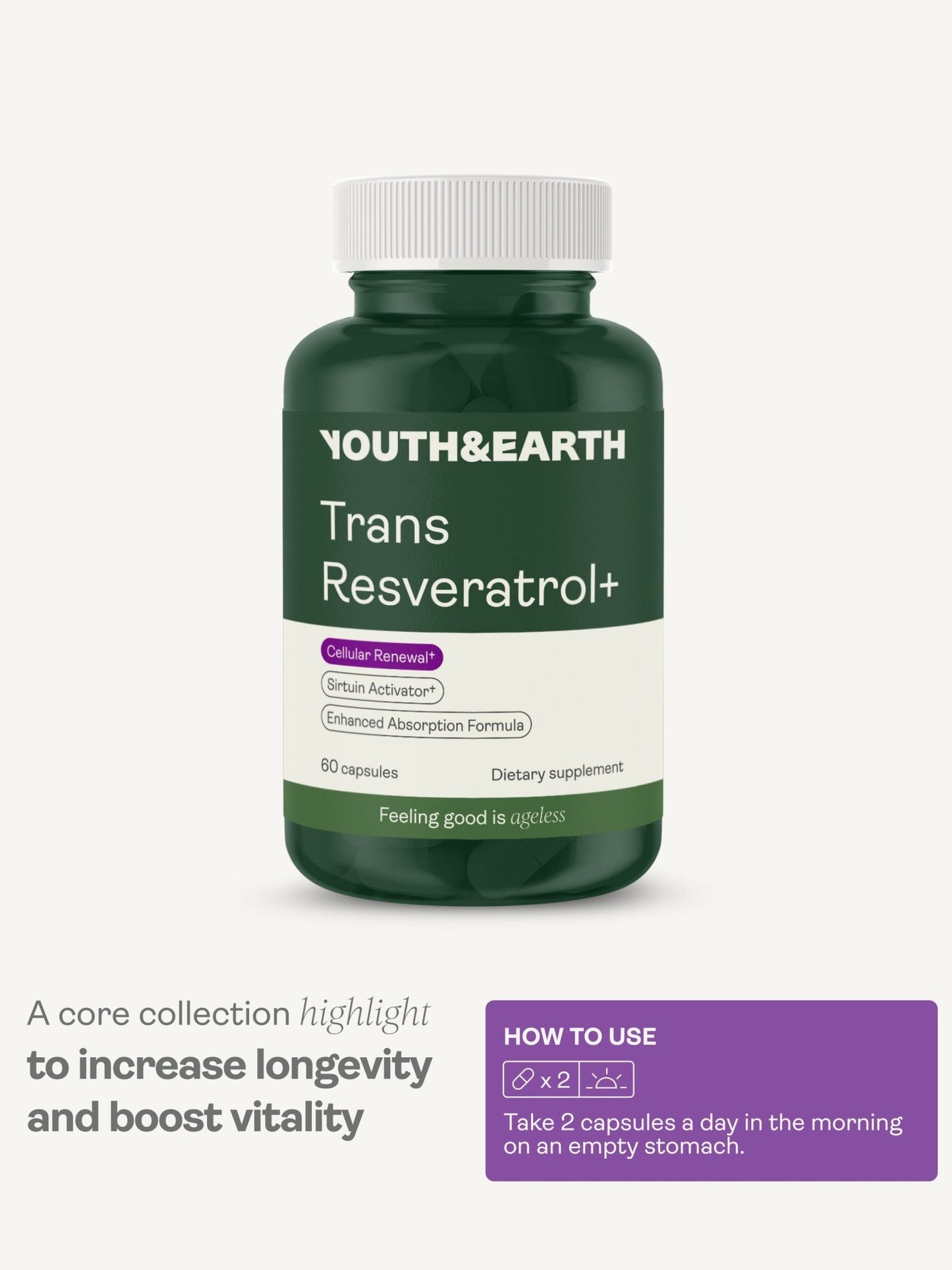 TransResveratrol+ (precedentemente noto come Preservage) - Negozio Youth & Earth