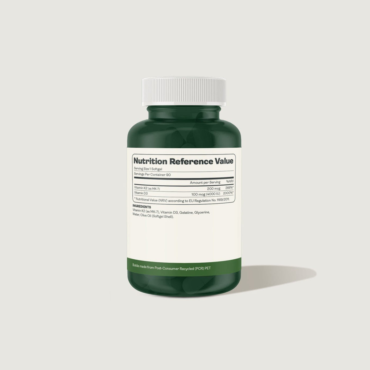 Vitamina D3 4000 UI + K2 200 mcg - Loja Youth & Earth
