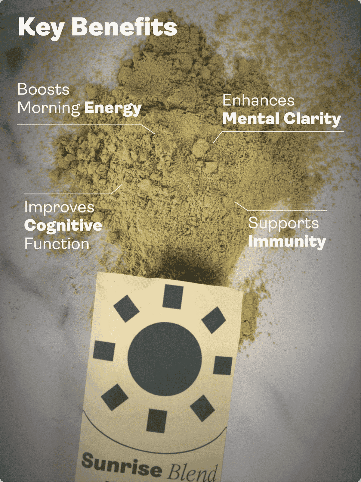 AM: Sunrise Blend, Vanilla Matcha - Youth & Earth EU Store