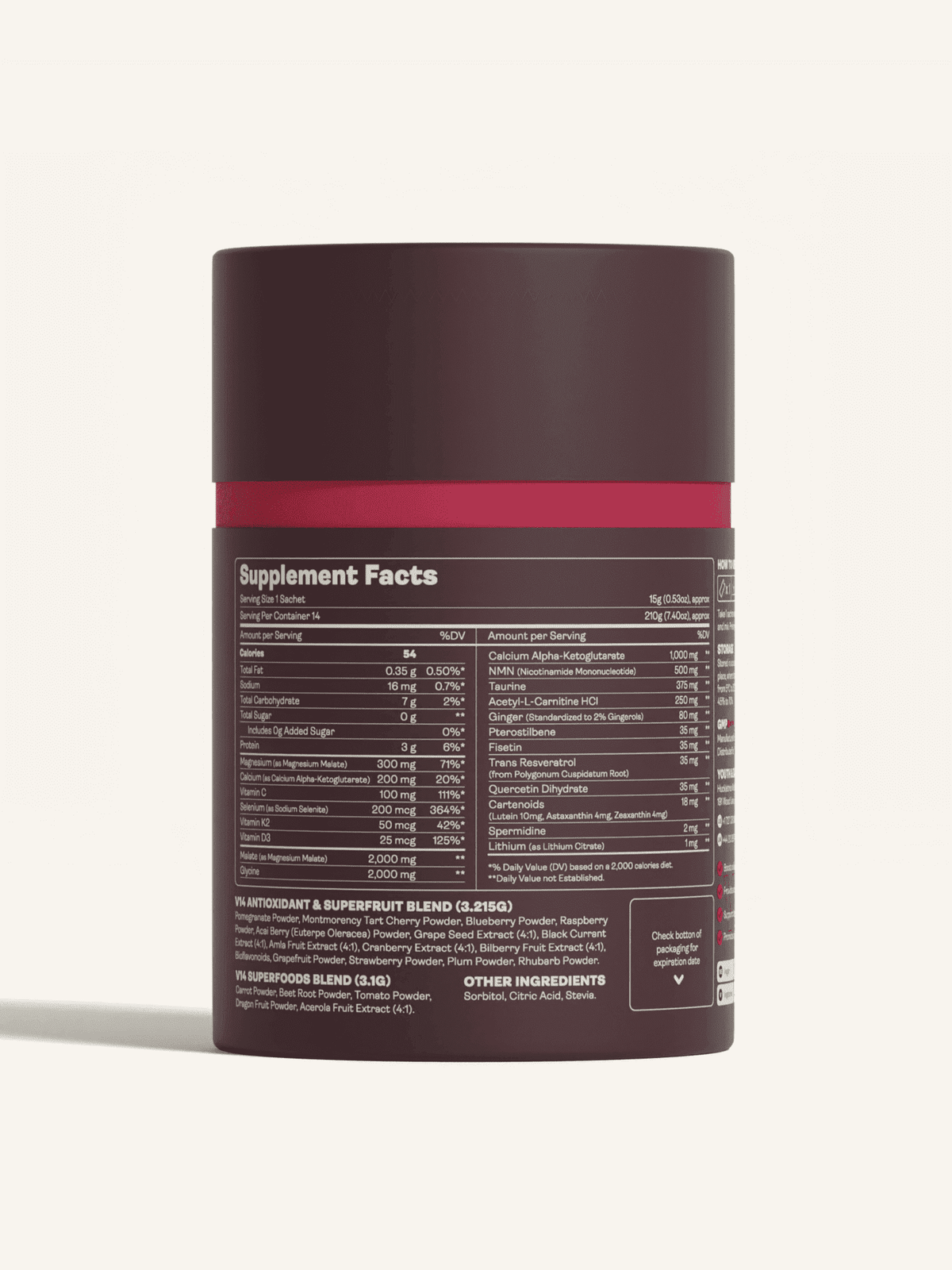 Kompletní systémový balíček (AM: Sunrise Blend + PM: Sleep Dust + V14 Longevity Reds) - Youth & Earth EU Store