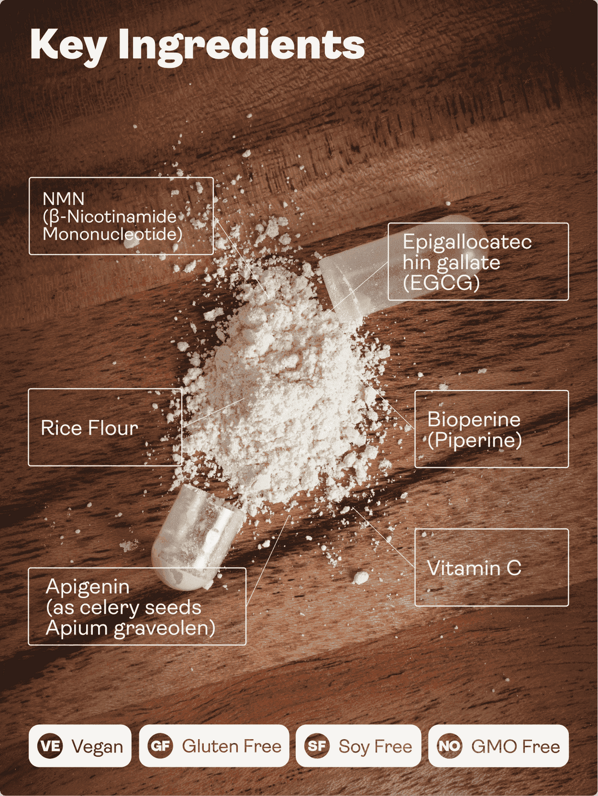 NAD Max - 460 mg, 60 kapslí - Youth & Earth EU Store