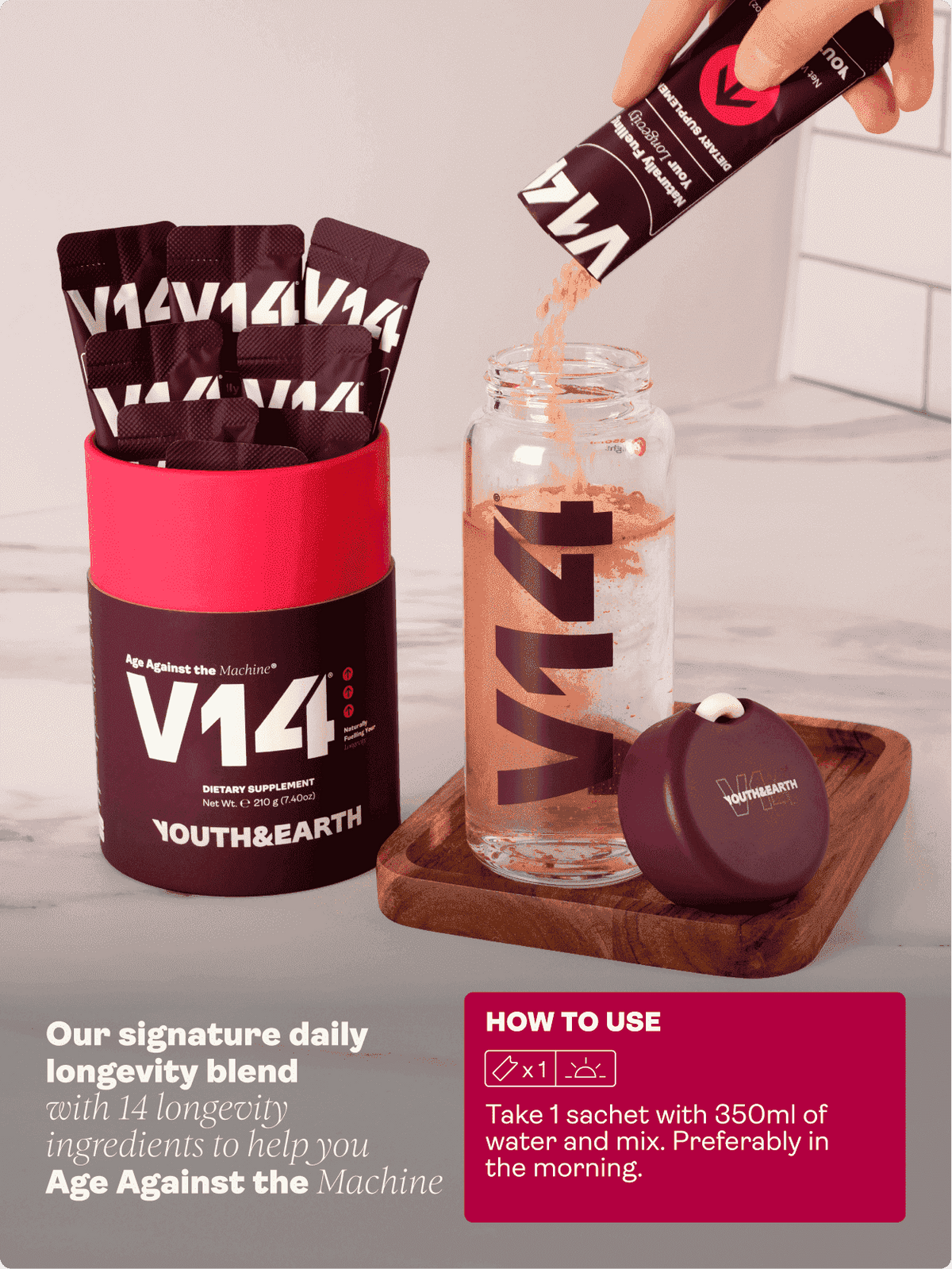 V14 Longevity Reds - Mládež a Země EU Store