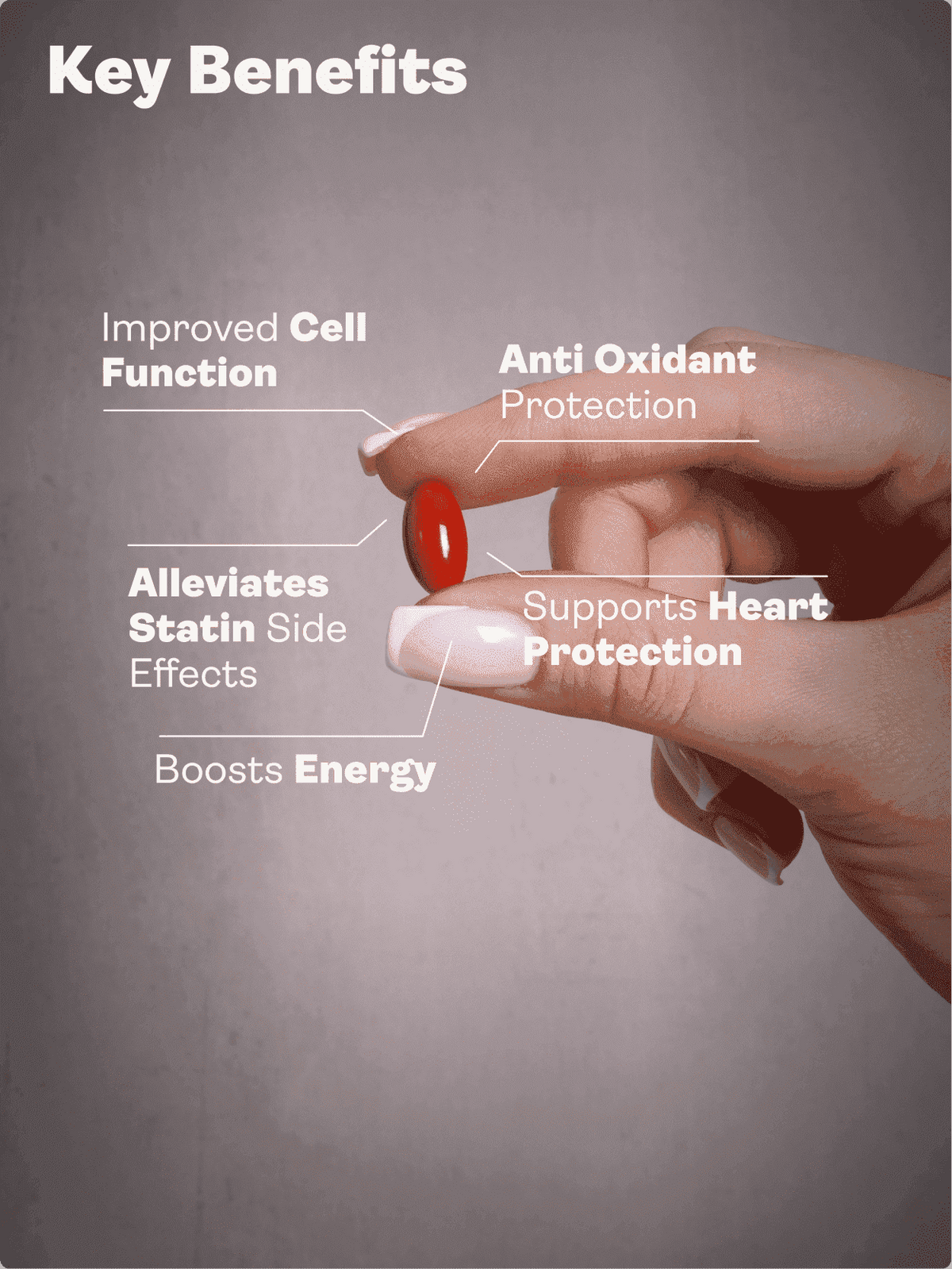 MITOCHONDRIAL CoQ10 (DuoQuinol® & GG-Gold®) Ergänzung - Youth & Earth EU Store