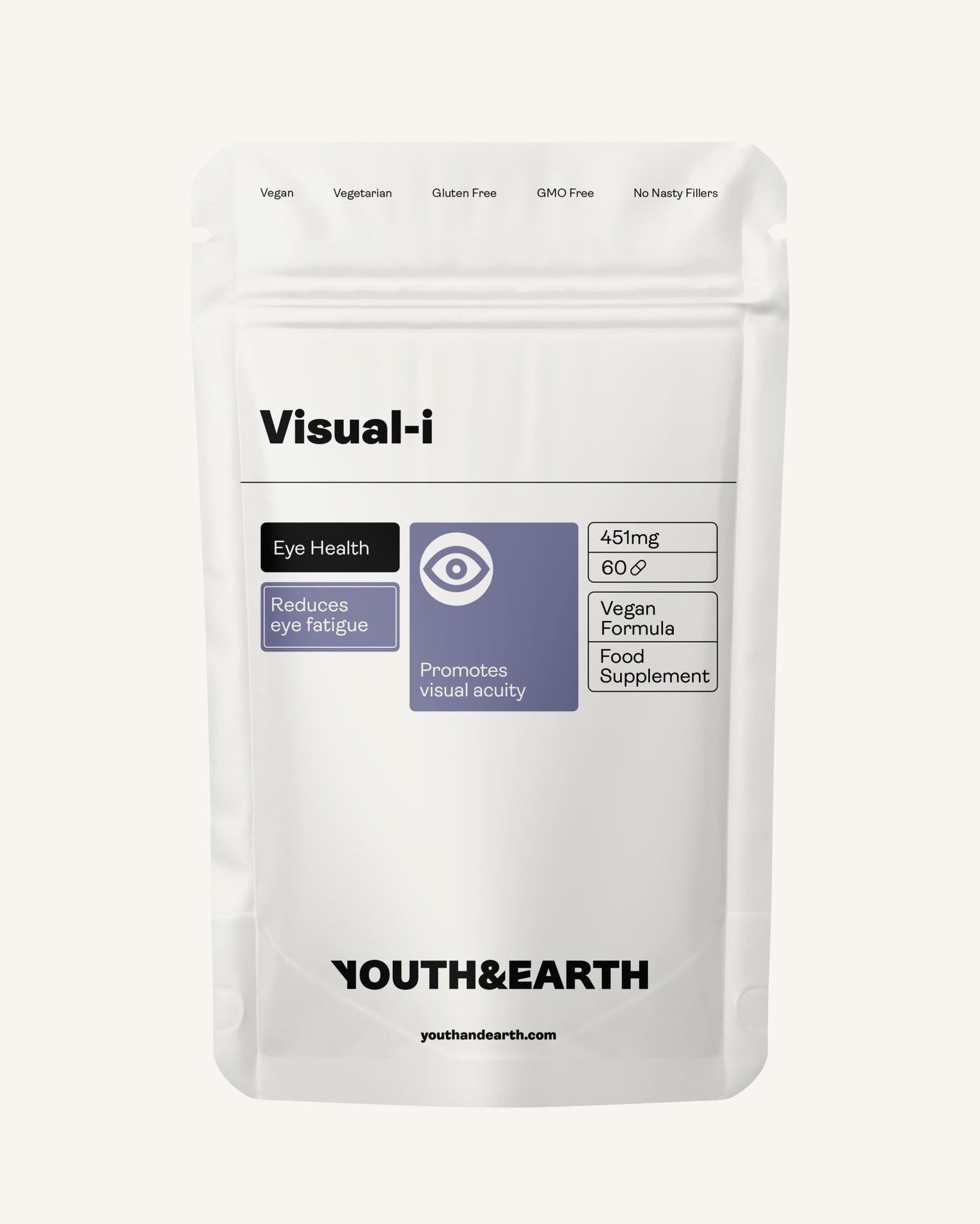 Visual-i 60 Kapseln - Youth & Earth EU Store