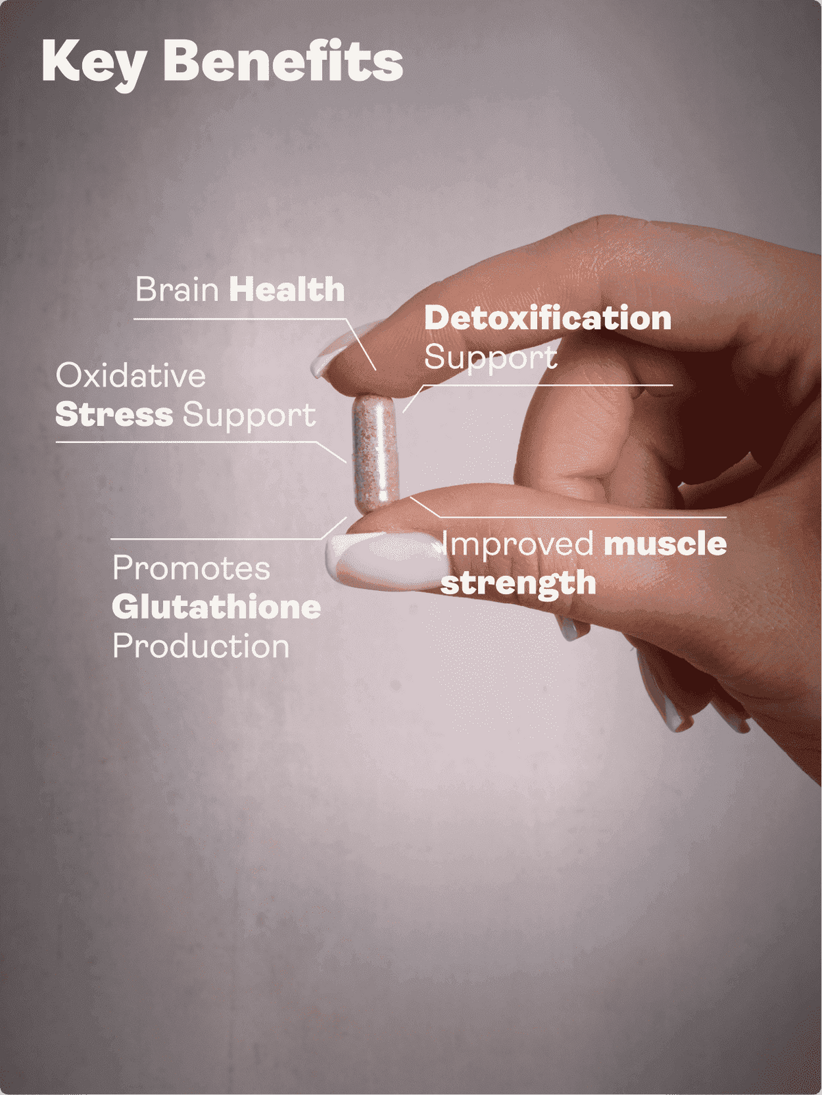 GLYNAC - 500mg, 60 Cápsulas - Youth & Earth EU Store