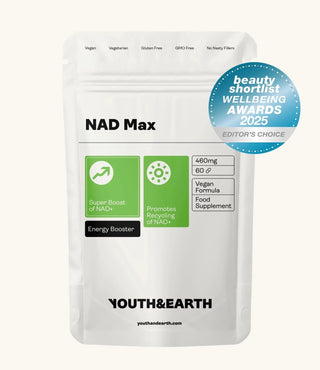 NAD Max - 460mg, 60 Cápsulas - Youth & Earth EU Store