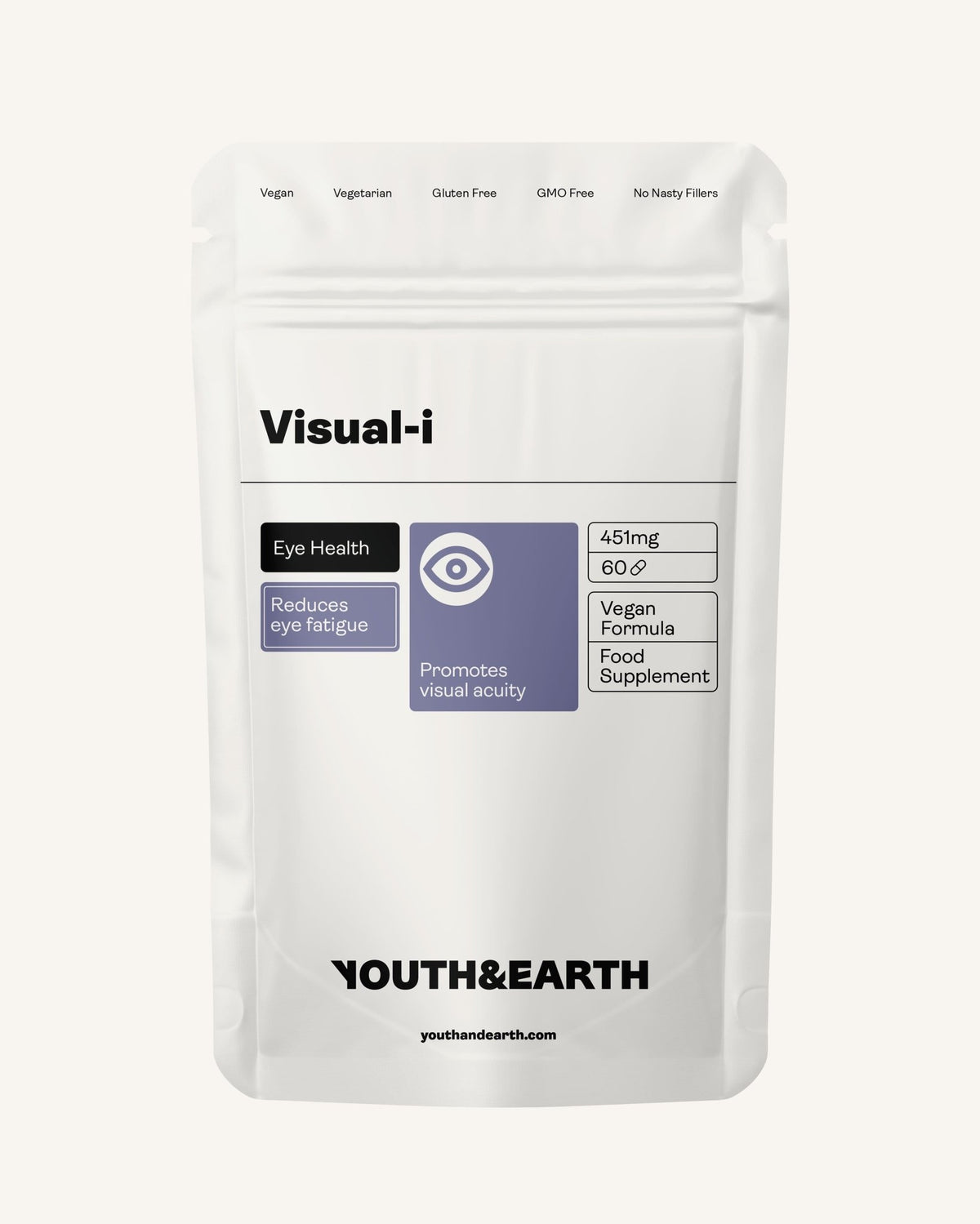 Visual-i 60 Capsules - Youth & Earth EU Store