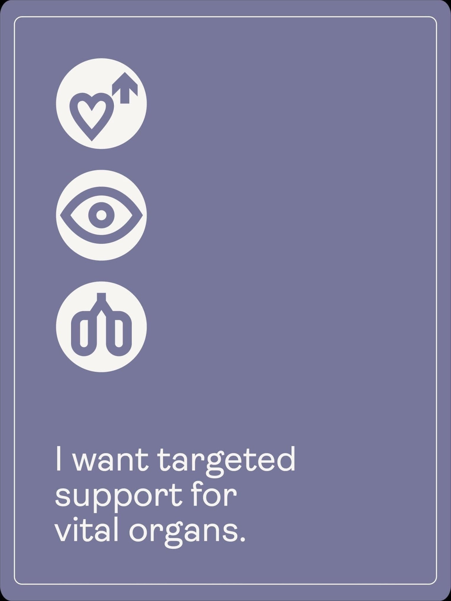 Integratori per il supporto degli organi