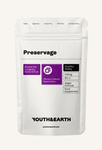 Preservage (Trans-Resveratrol, Curcumina, Quercetina, BioPerina) - 410mg, 60 Cápsulas - Youth & Earth EU Store