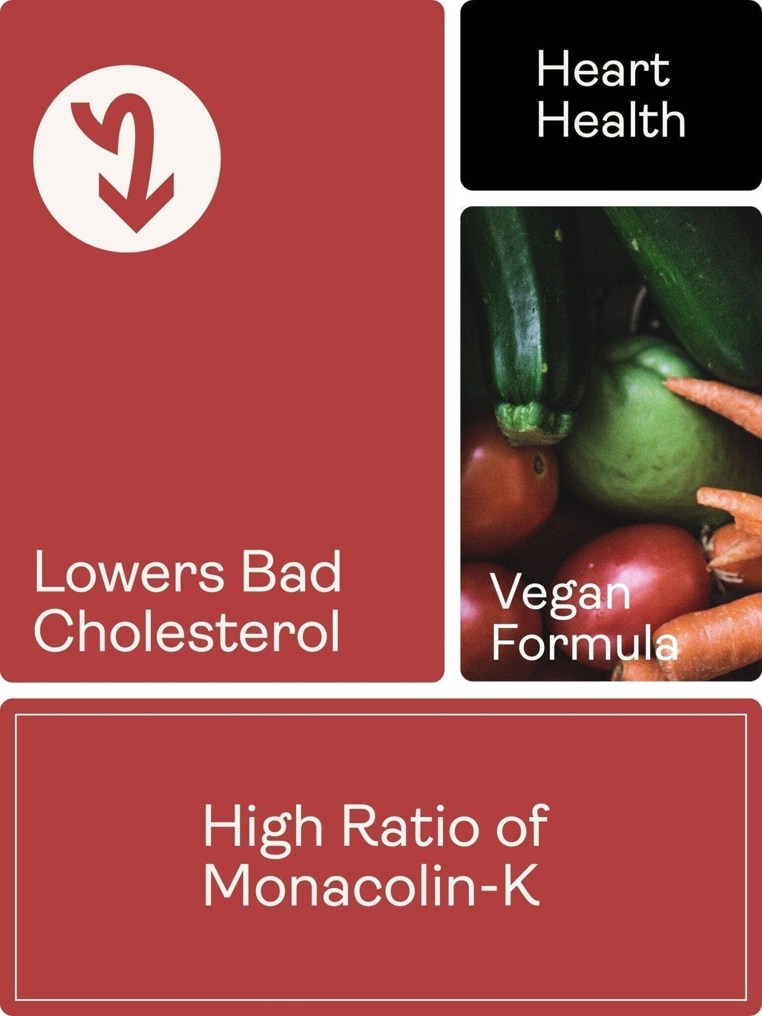 Levedura de arroz vermelho 60 cápsulas (2 meses de fornecimento) - Youth & Earth EU Store