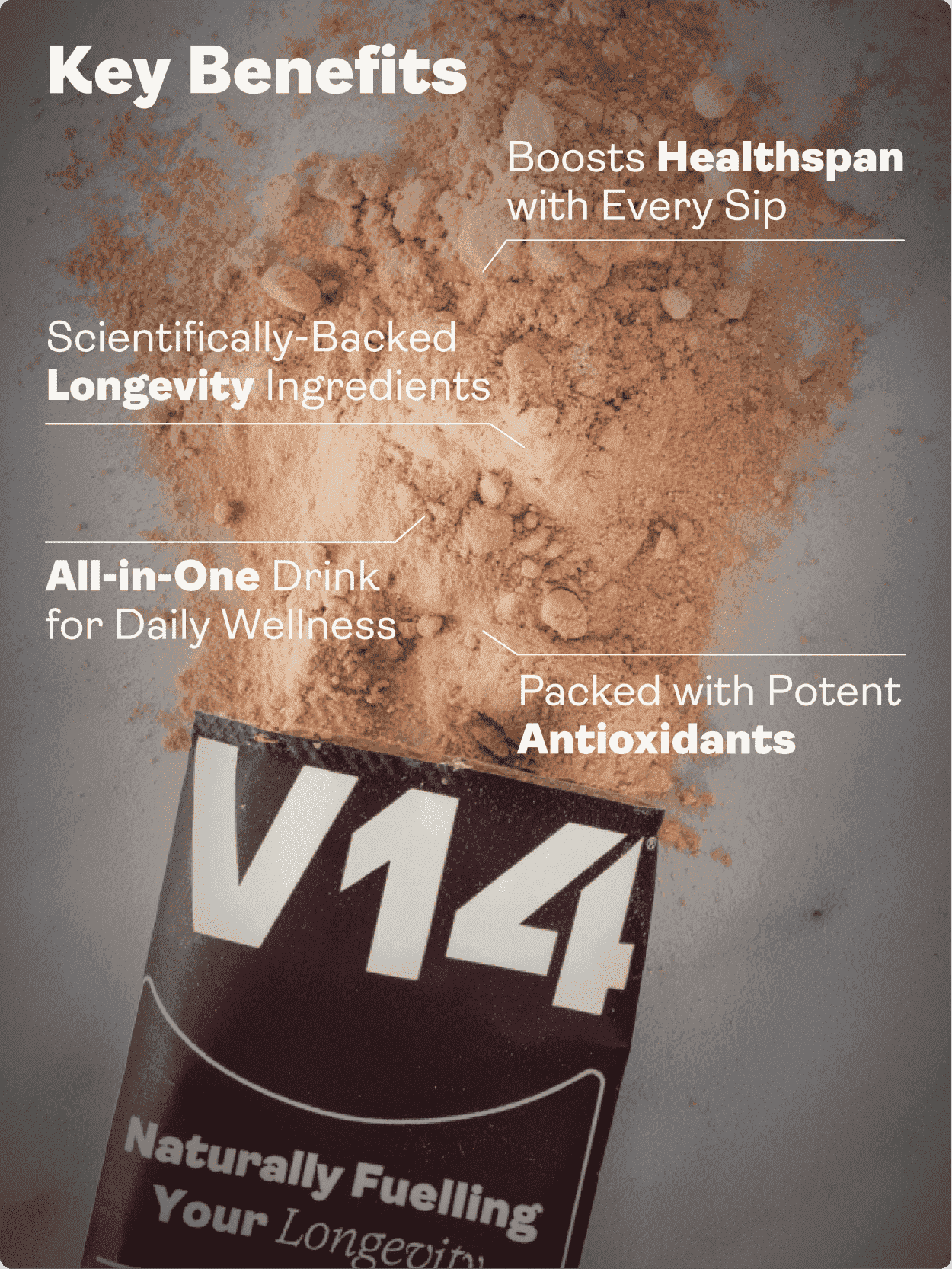 V14 Longevity Reds - Loja Europeia da Youth & Earth